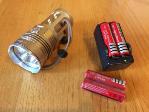 Skyfire LED flashlight