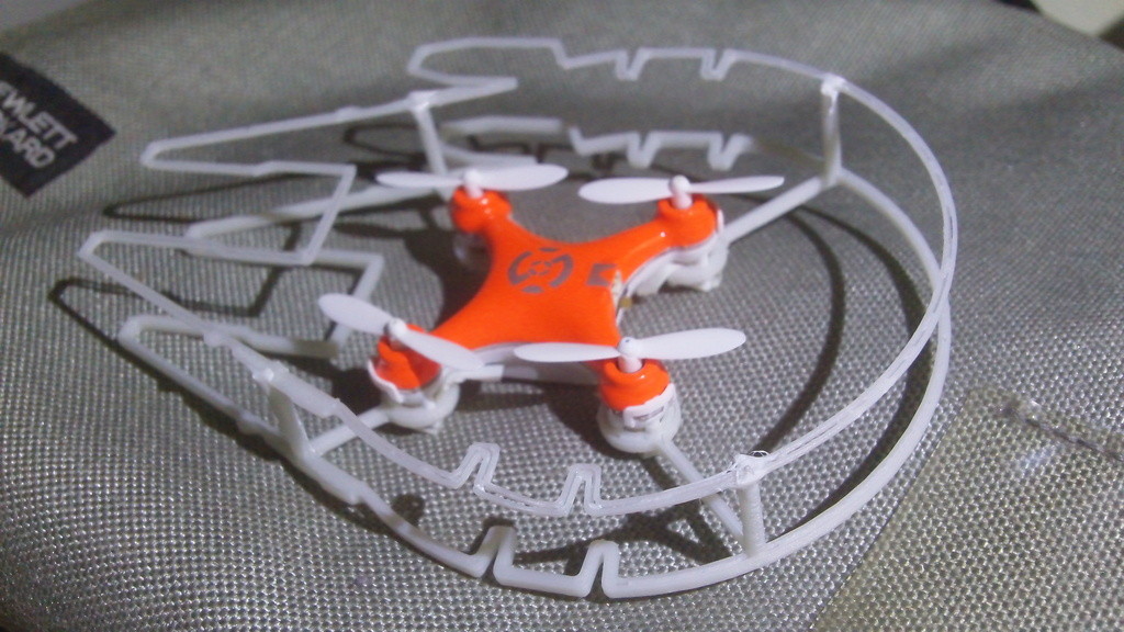 Millenium Falcon Spaceship Cheerson CX-10 bladeguard Remix