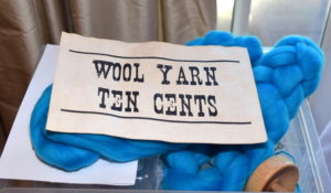 Teach kids to thigh spin wool. Little House on the Prairie Party Ideas and Activities - MakeHardware.com